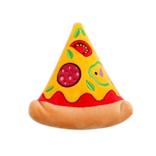 DOGHOUSE™ SQUEAKING PUPPINO’S PIZZA DOG TOY