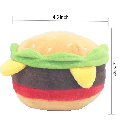 DOGHOUSE™ SQUEAKING GOODBURGER DOG TOY